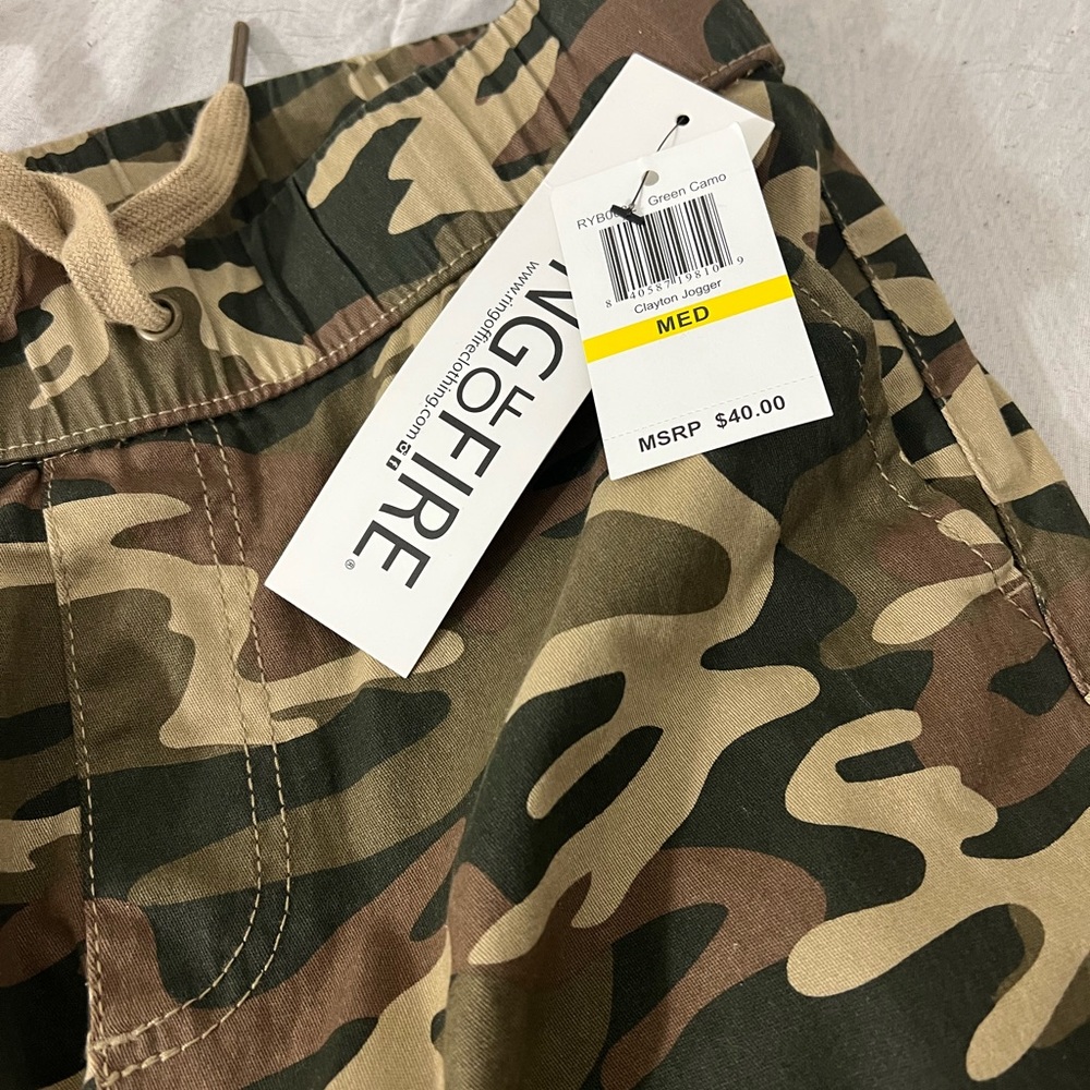 Clayton Jogger, Green Camo